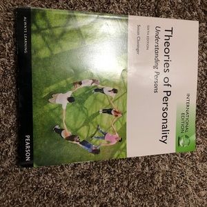 Theories of Personality College Book